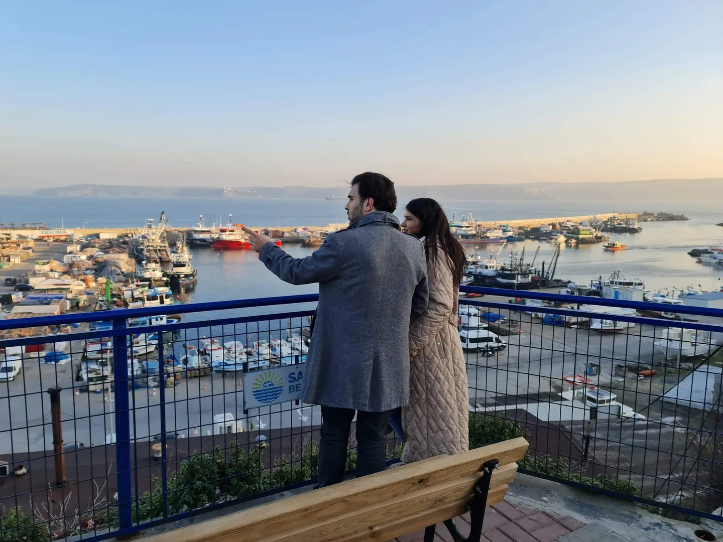 İstanbul Boğazı kıyısında manzara